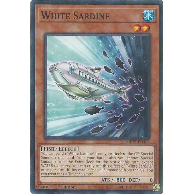 Image for White Sardine (MP25-EN305) (MP25) - YuGiOh
