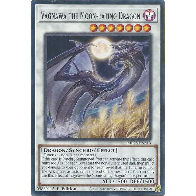 Image for Vagnawa the Moon-Eating Dragon (MP25-EN313) (MP25) - YuGiOh