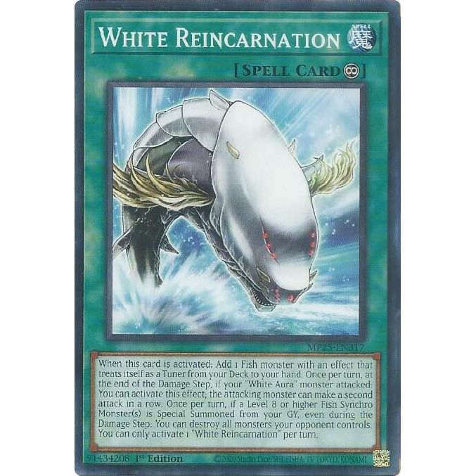 Image for White Reincarnation (MP25-EN317) (MP25) - YuGiOh