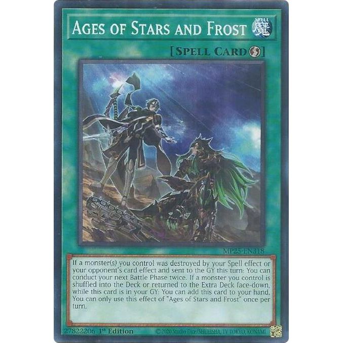 Image for Ages of Stars and Frost (MP25-EN318) (MP25) - YuGiOh
