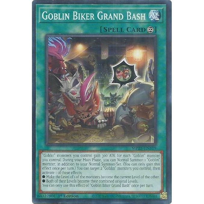 Image for Goblin Biker Grand Bash (MP25-EN319) (MP25) - YuGiOh
