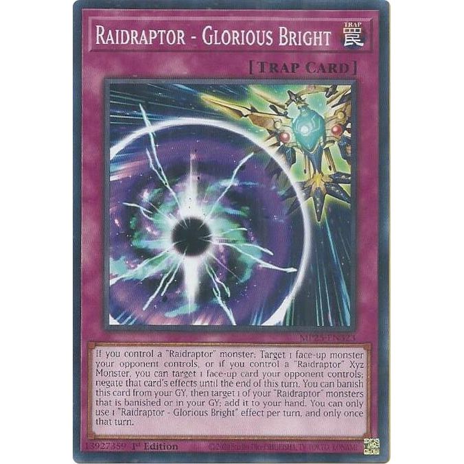 Image for Raidraptor - Glorious Bright (MP25-EN323) (MP25) - YuGiOh