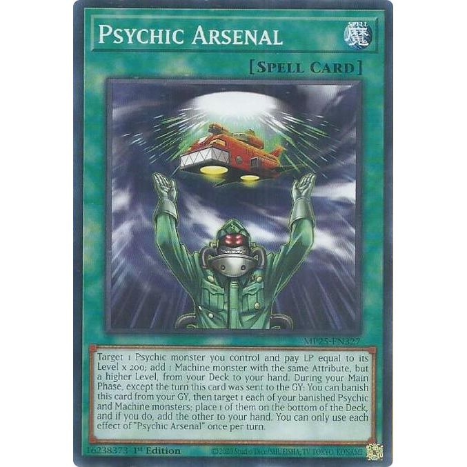 Image for Psychic Arsenal (MP25-EN327) (MP25) - YuGiOh