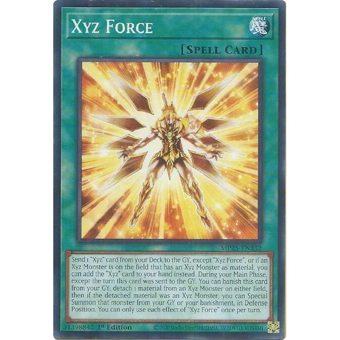 Image for Xyz Force (MP25-EN332) (MP25) - YuGiOh