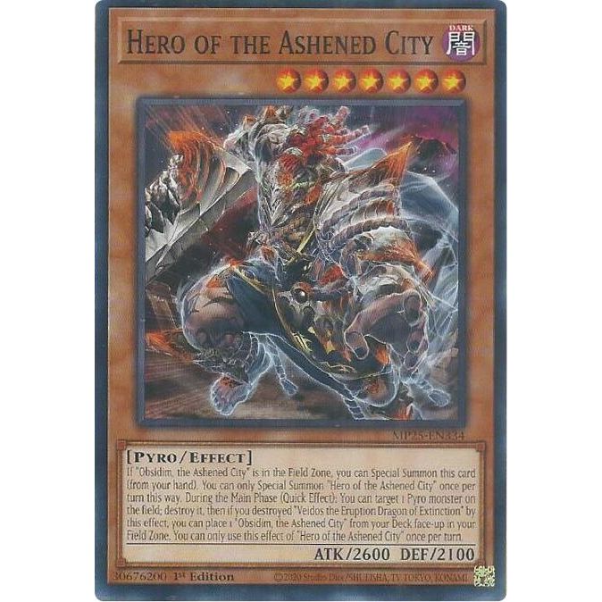 Image for Hero of the Ashened City (MP25-EN334) (MP25) - YuGiOh