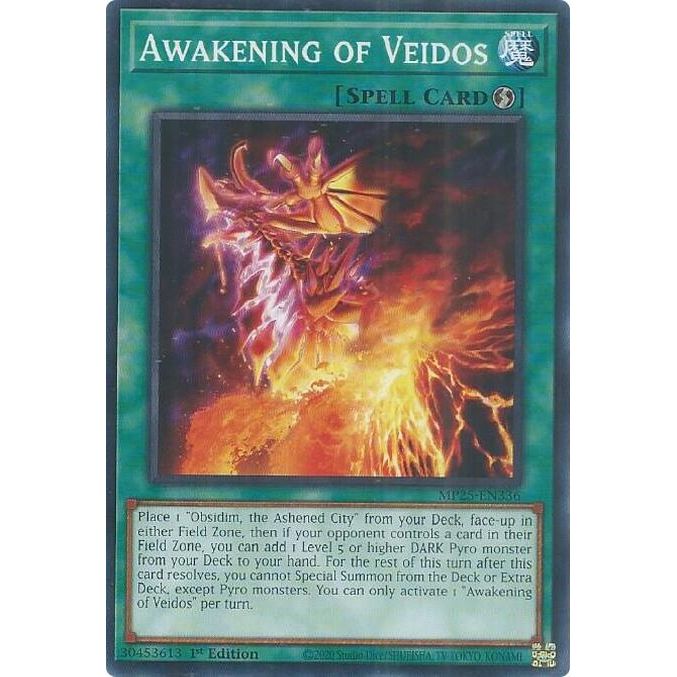 Image for Awakening of Veidos (MP25-EN336) (MP25) - YuGiOh