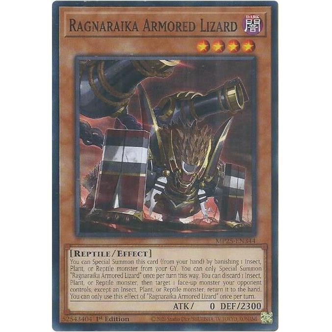 Image for Ragnaraika Armored Lizard (MP25-EN344) (MP25) - YuGiOh