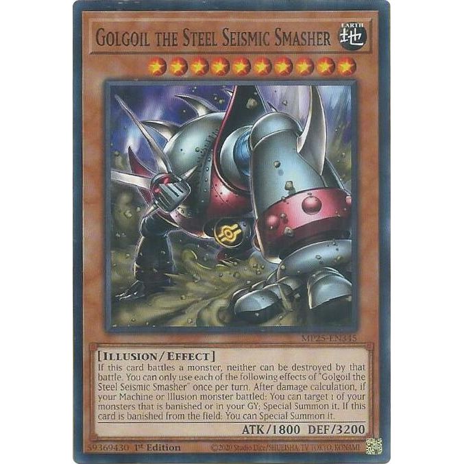 Image for Golgoil the Steel Seismic Smasher (MP25-EN345) (MP25) - YuGiOh