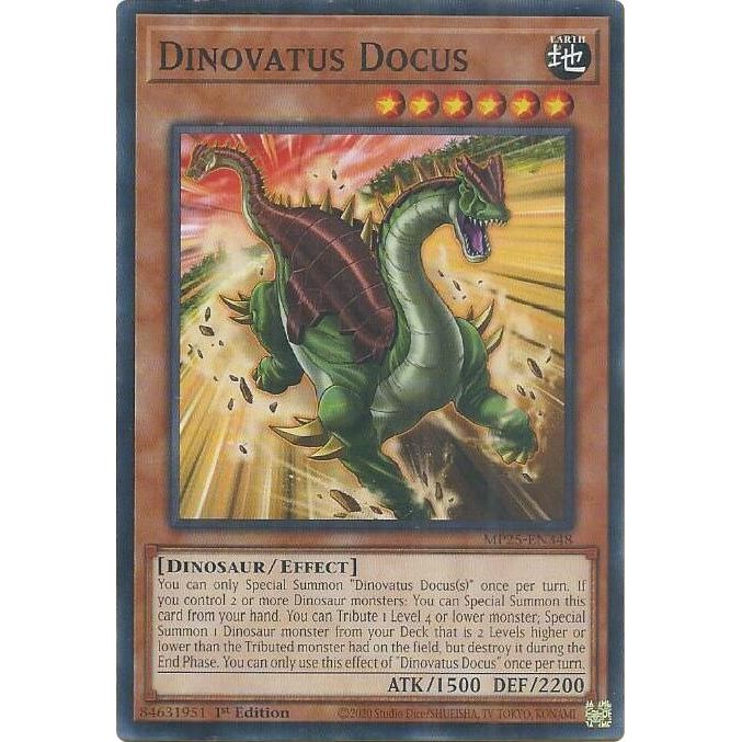 Image for Dinovatus Docus (MP25-EN348) (MP25) - YuGiOh