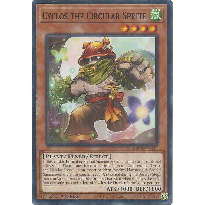 Image for Cyclos the Circular Sprite (MP25-EN349) (MP25) - YuGiOh