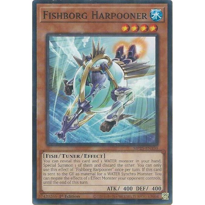 Image for Fishborg Harpooner (MP25-EN350) (MP25) - YuGiOh