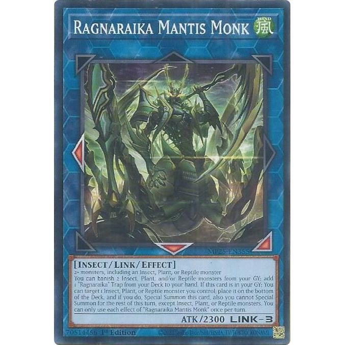 Image for Ragnaraika Mantis Monk (MP25-EN355) (MP25) - YuGiOh