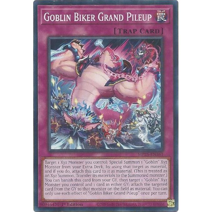 Image for Goblin Biker Grand Pileup (MP25-EN361) (MP25) - YuGiOh
