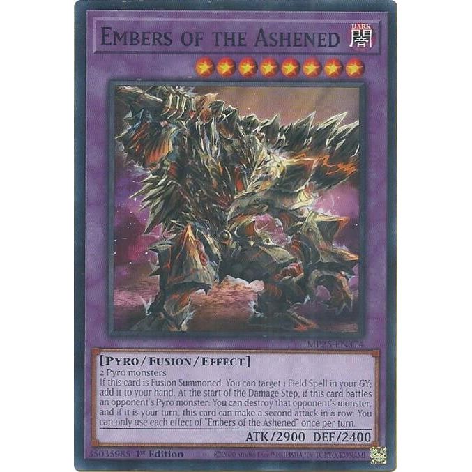Image for Embers of the Ashened (MP25-EN374) (MP25) - YuGiOh