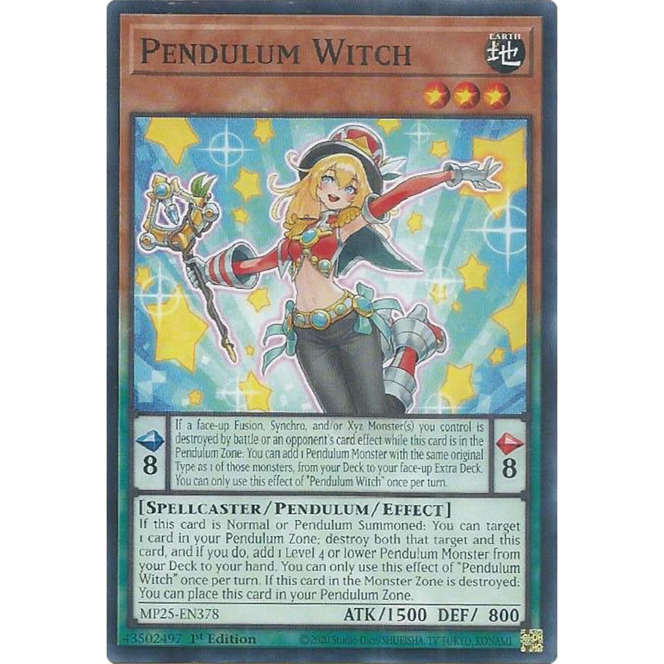Image for Pendulum Witch (MP25-EN378) (MP25) - YuGiOh