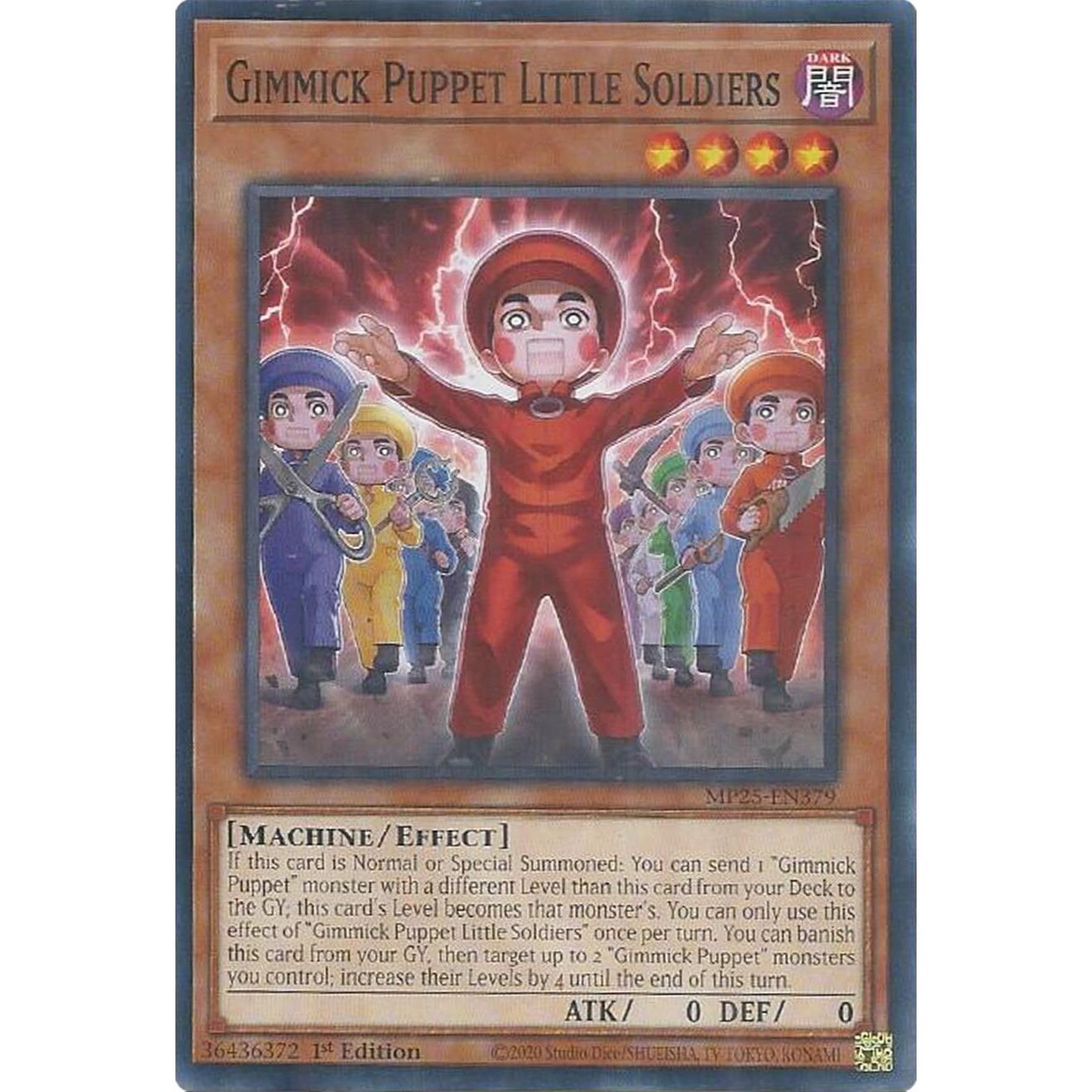 Image for Gimmick Puppet Little Soldiers (MP25-EN379) (MP25) - YuGiOh