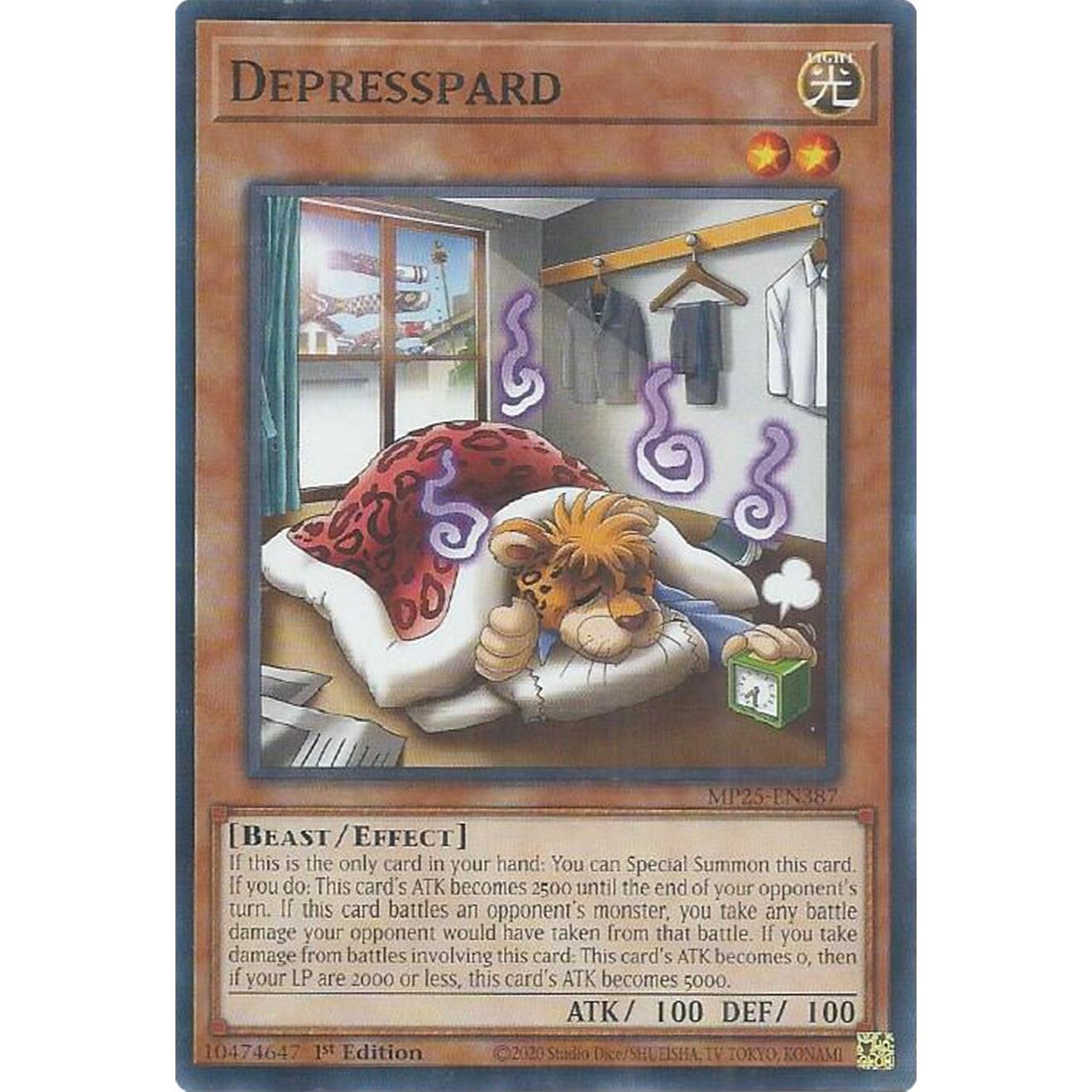 Image for Depresspard (MP25-EN387) (MP25) - YuGiOh