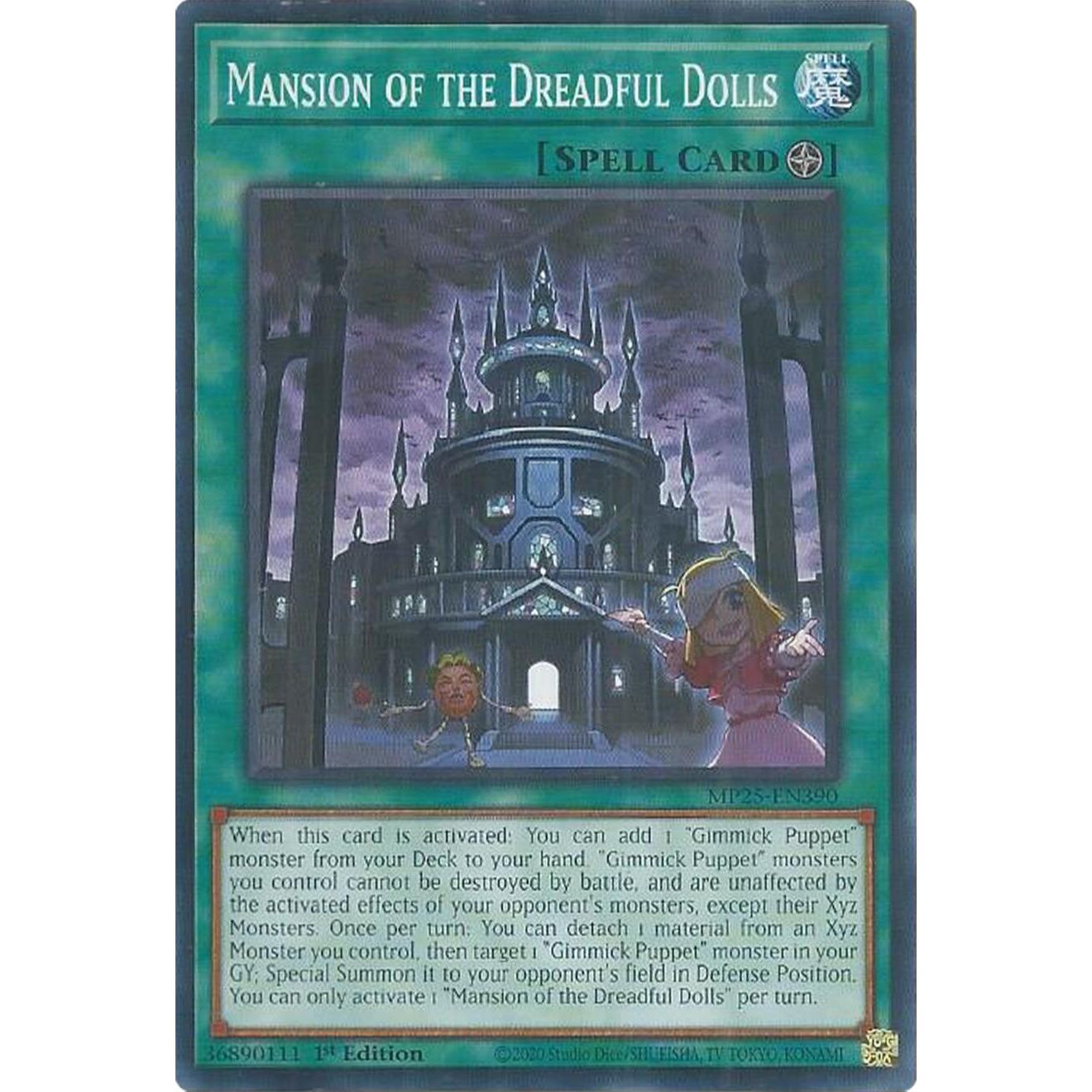 Image for Mansion of the Dreadful Dolls (MP25-EN390) (MP25) - YuGiOh