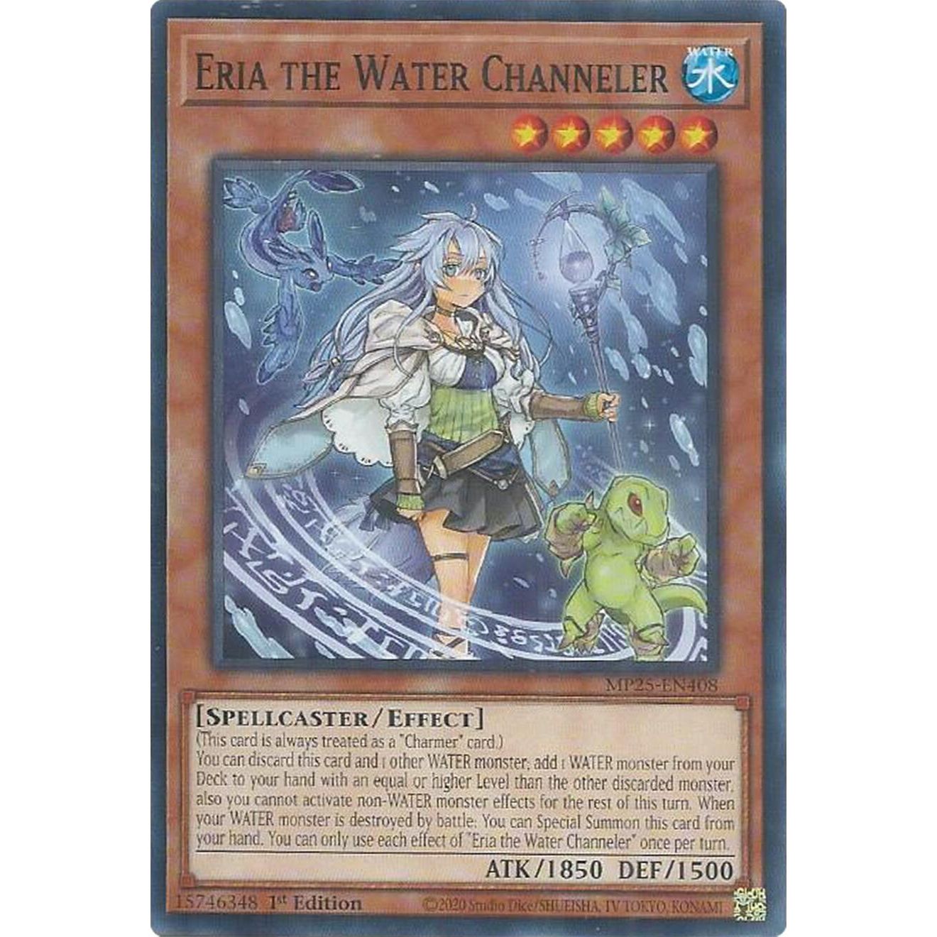Image for Eria the Water Channeler (MP25-EN408) (MP25) - YuGiOh