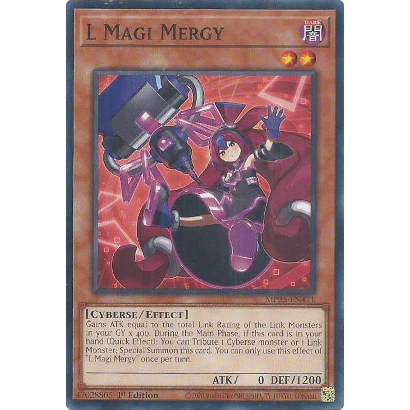 Image for L Magi Mergy (MP25-EN411) (MP25) - YuGiOh