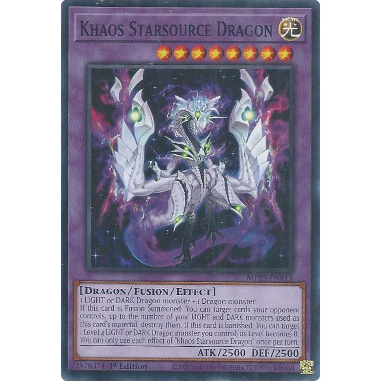Image for Khaos Starsource Dragon (MP25-EN413) (MP25) - YuGiOh