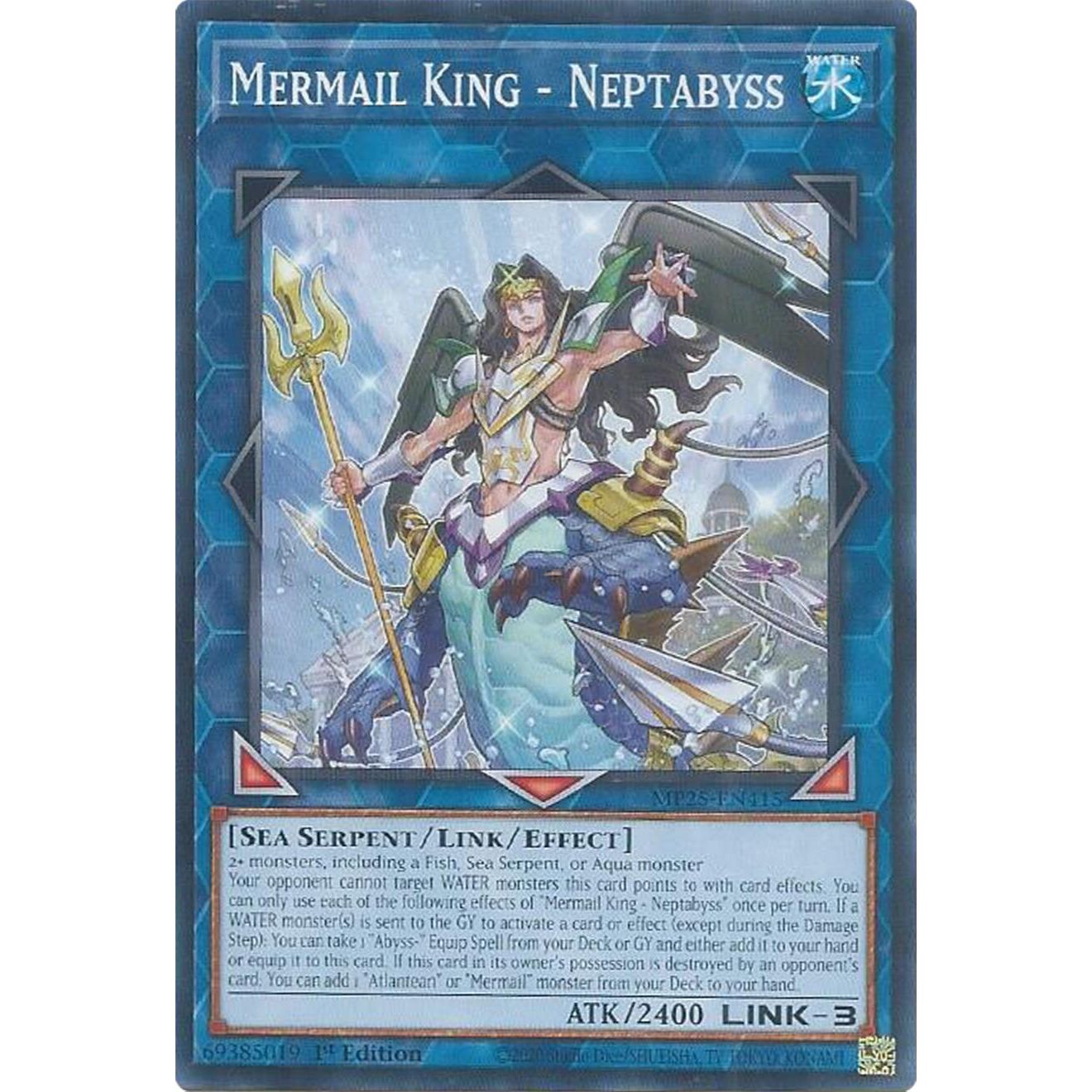 Image for Mermail King - Neptabyss (MP25-EN415) (MP25) - YuGiOh