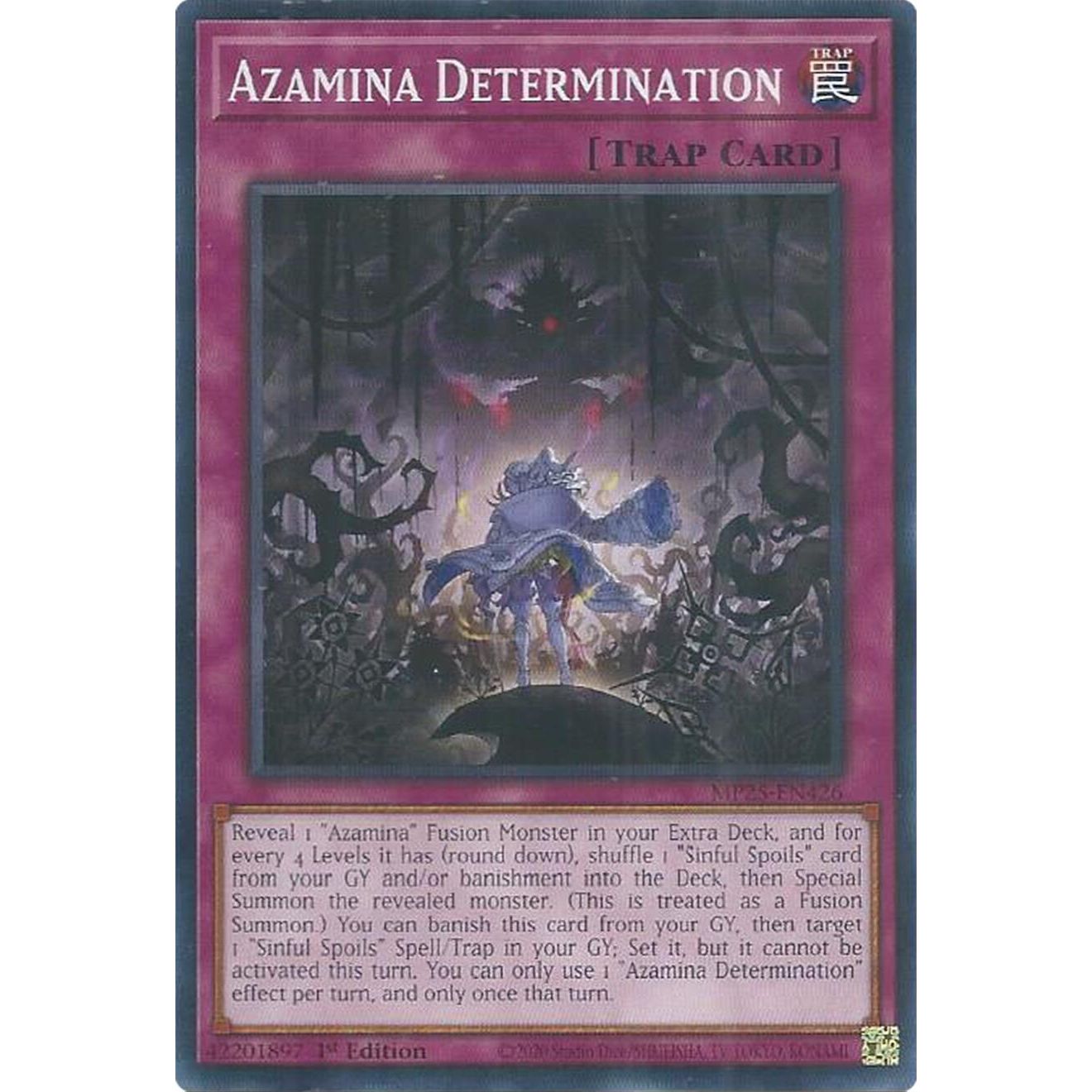 Image for Azamina Determination (MP25-EN426) (MP25) - YuGiOh