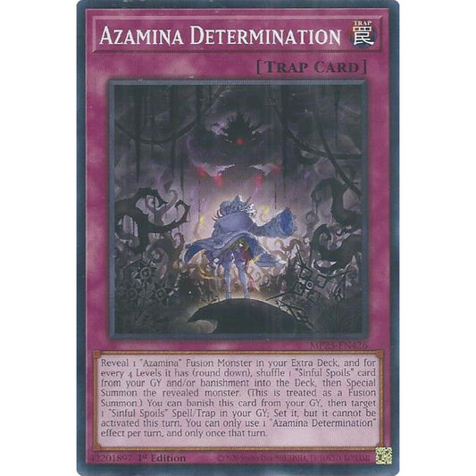 Image for Azamina Determination (MP25-EN426) (MP25) - YuGiOh