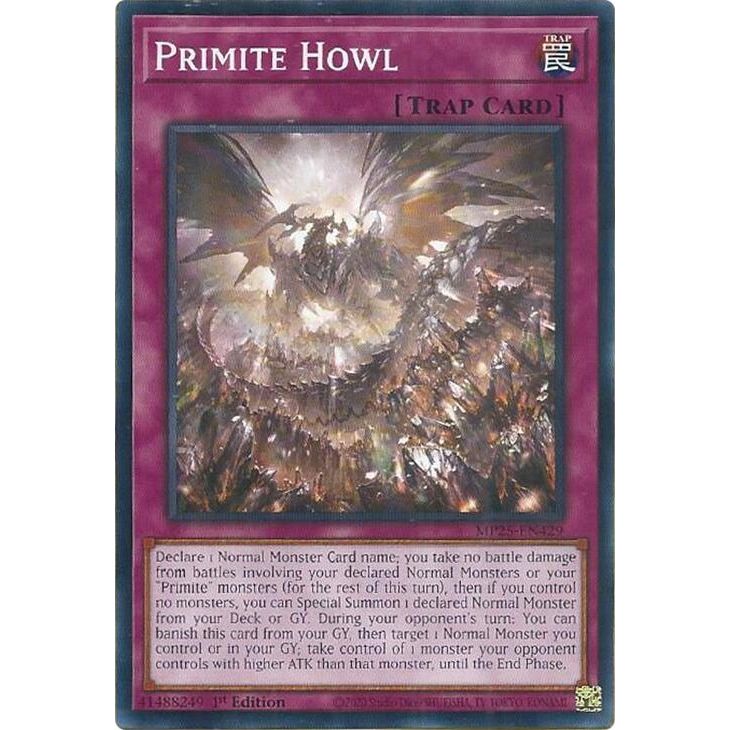 Image for Primite Howl (MP25-EN429) (MP25) - YuGiOh