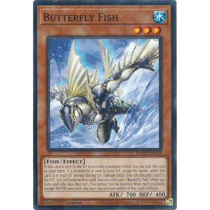 Image for Butterfly Fish (MP25-EN433) (MP25) - YuGiOh
