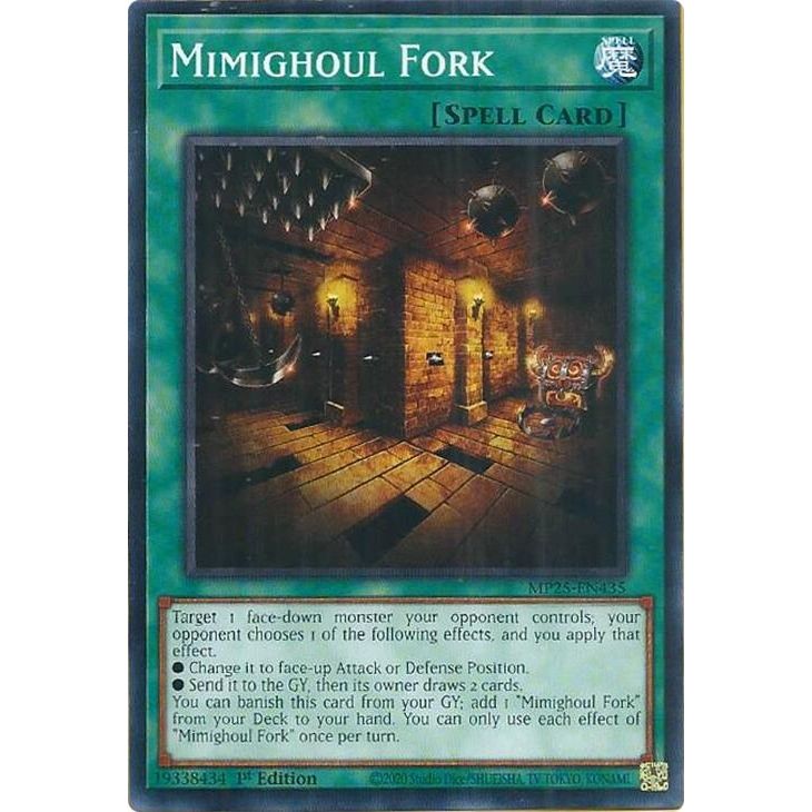 Image for Mimighoul Fork (MP25-EN435) (MP25) - YuGiOh
