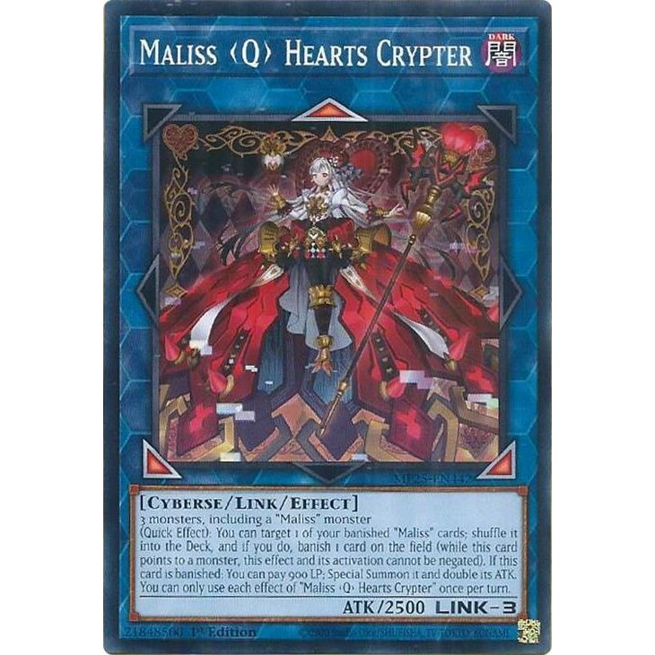 Image for Maliss Q Hearts Crypter (MP25-EN442) (MP25) - YuGiOh
