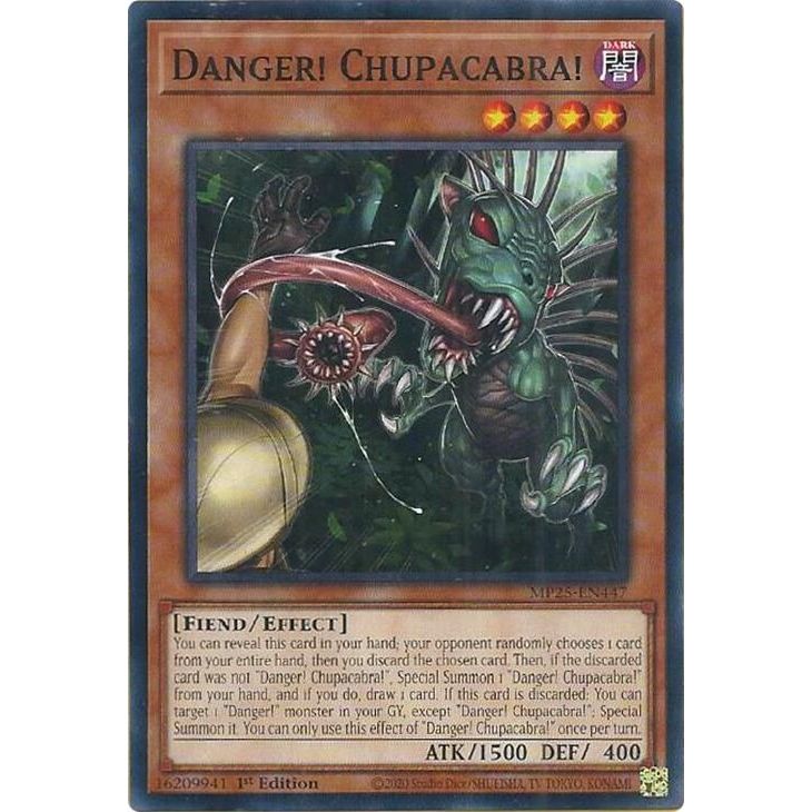 Image for Danger! Chupacabra! (MP25-EN447) (MP25) - YuGiOh