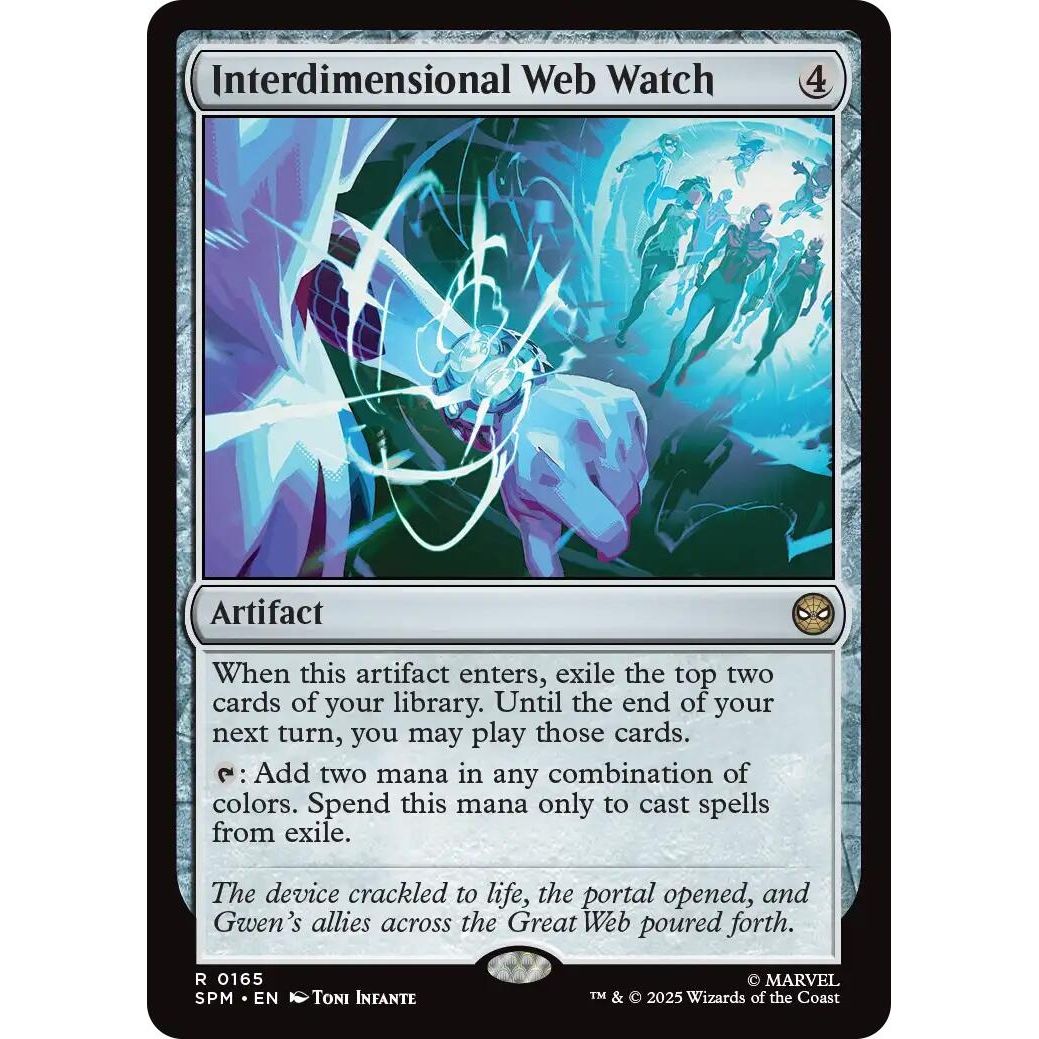 Image for Interdimensional Web Watch (165) (SPM) - Magic: The Gathering