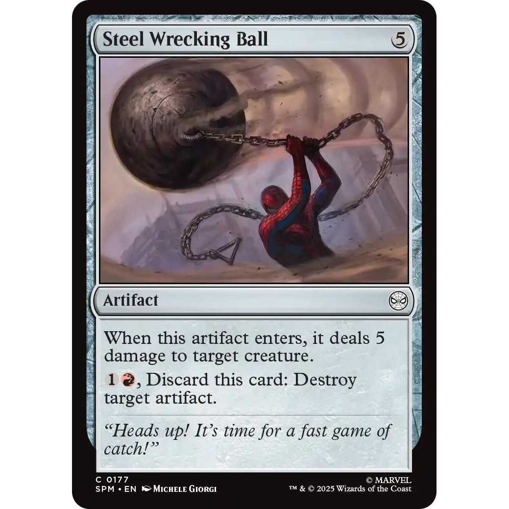 Image for Steel Wrecking Ball (177) (SPM) - Magic: The Gathering