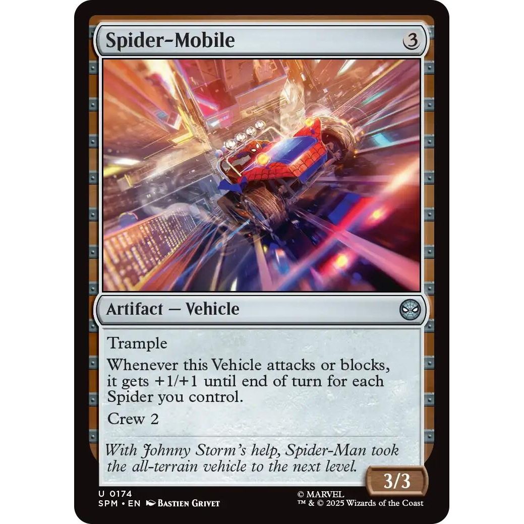 Image for Spider-Mobile (174) (SPM) - Magic: The Gathering