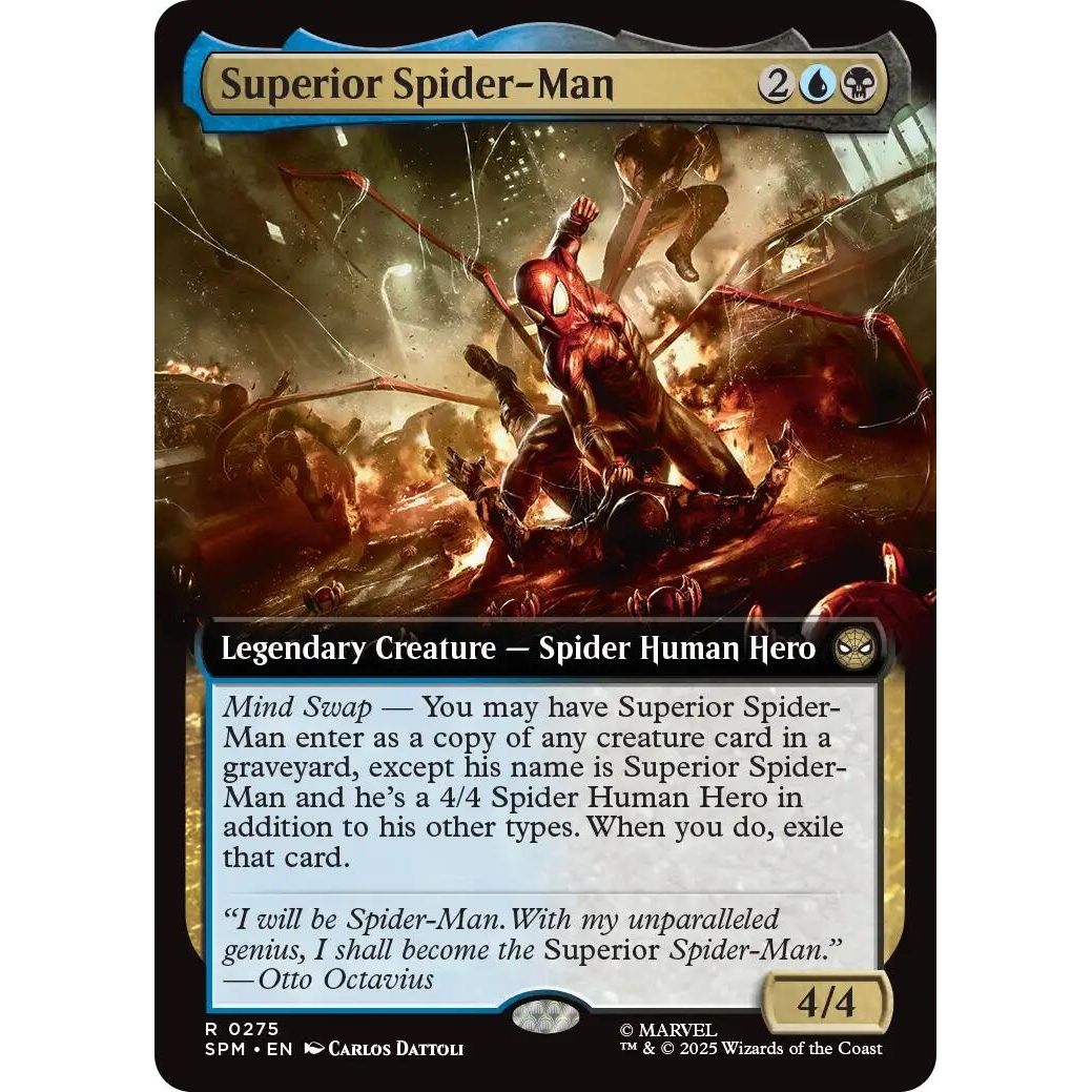 Image for Superior Spider-Man (Extended Art) (275) (SPM) - Magic: The Gathering