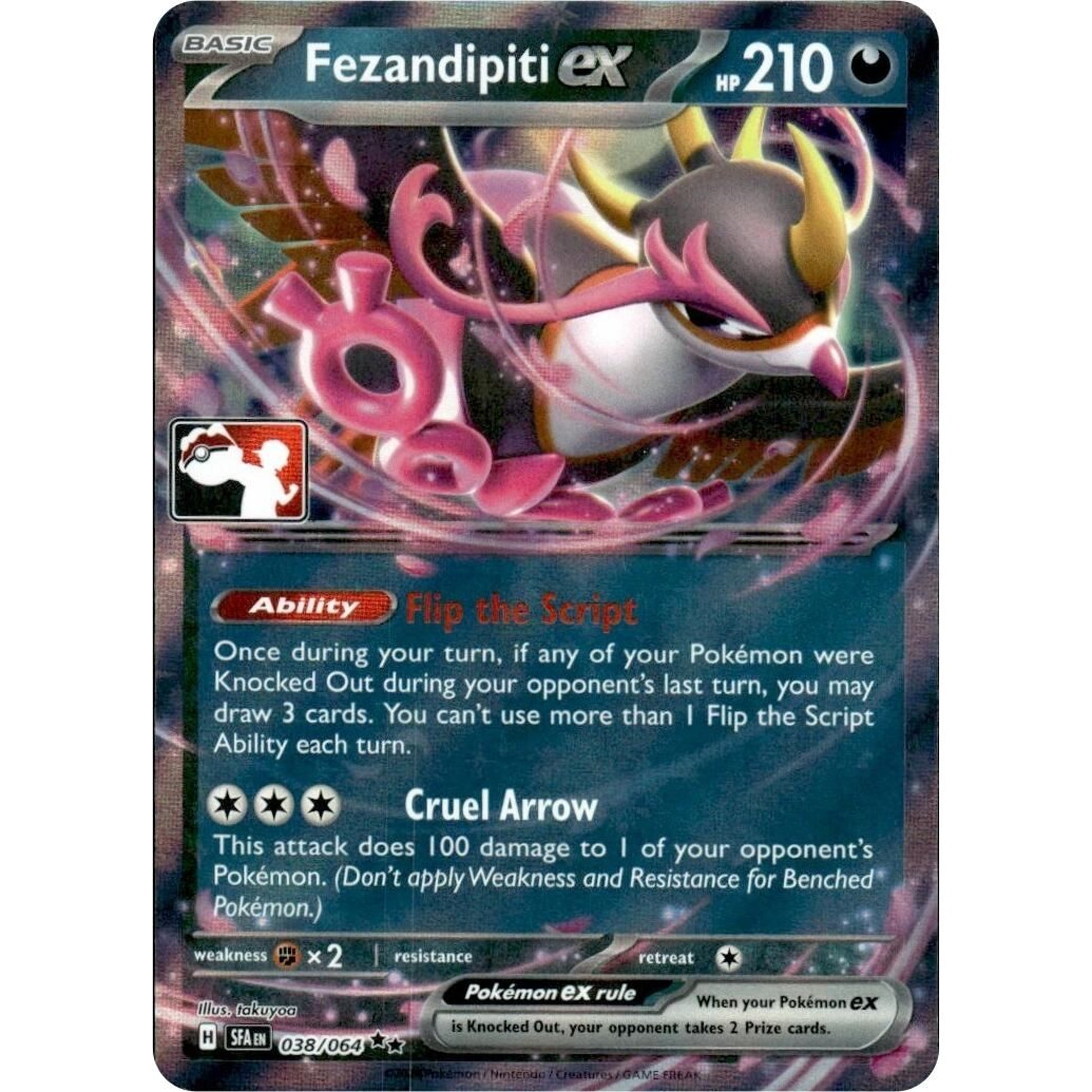 Image for Fezandipiti ex - 038/064 (Series 7) (038/064) - Pokemon