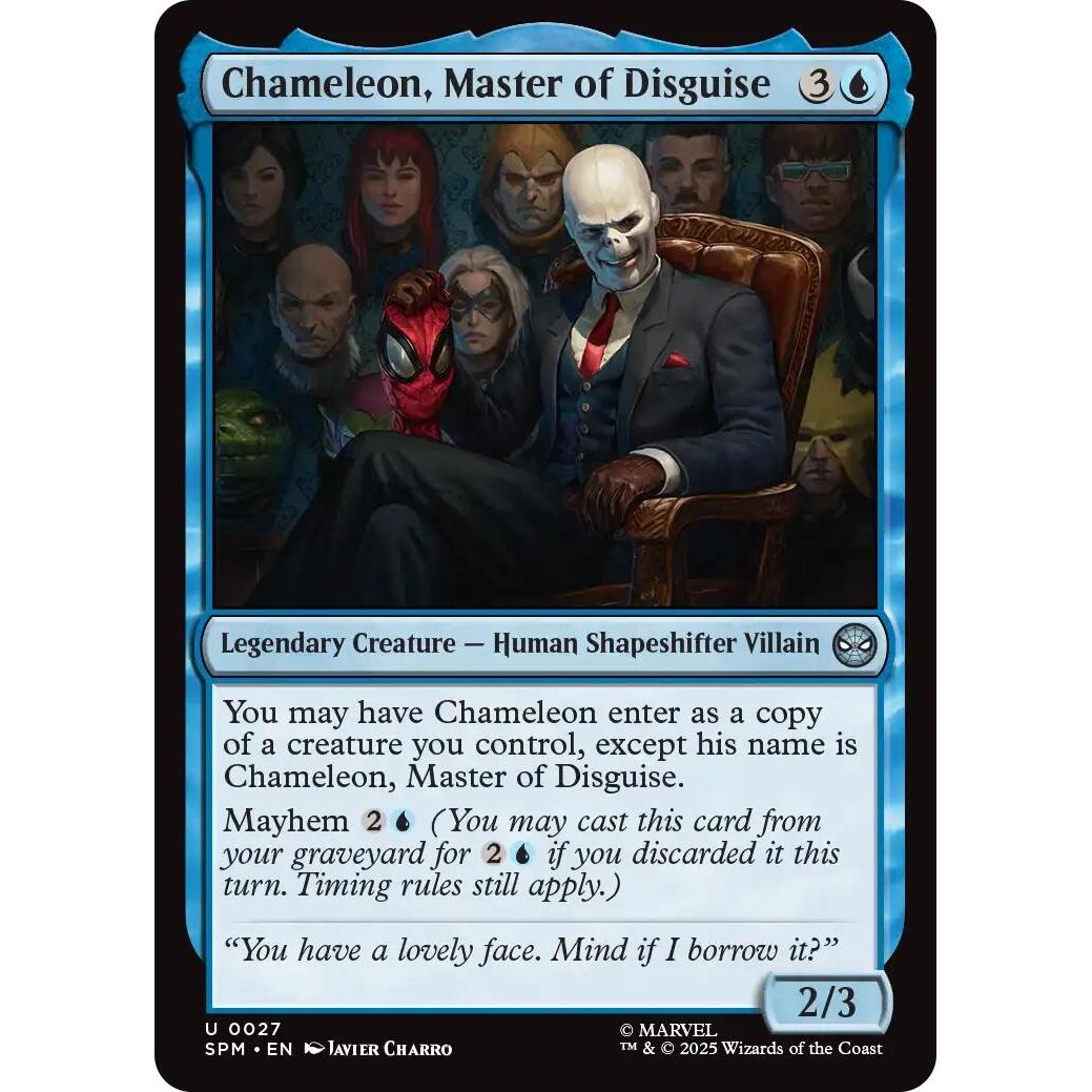 Image for Chameleon, Master of Disguise (27) (SPM) - Magic: The Gathering