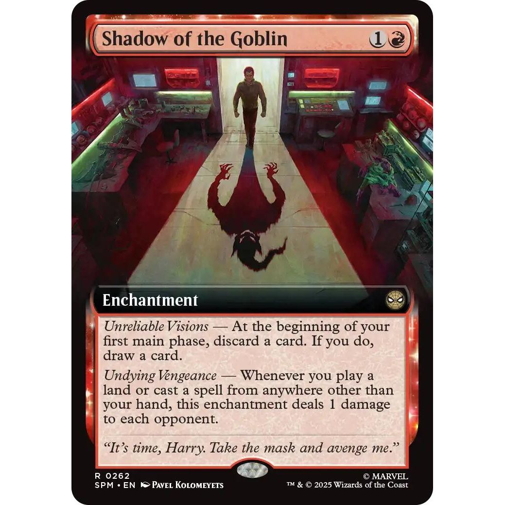 Image for Shadow of the Goblin (Extended Art) (262) (SPM) - Magic: The Gathering