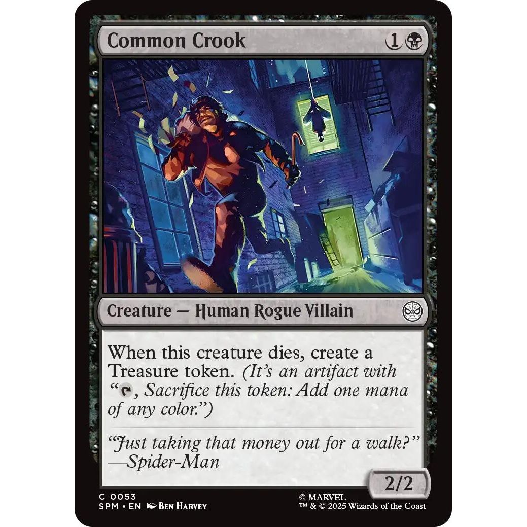 Image for Common Crook (53) (SPM) - Magic: The Gathering