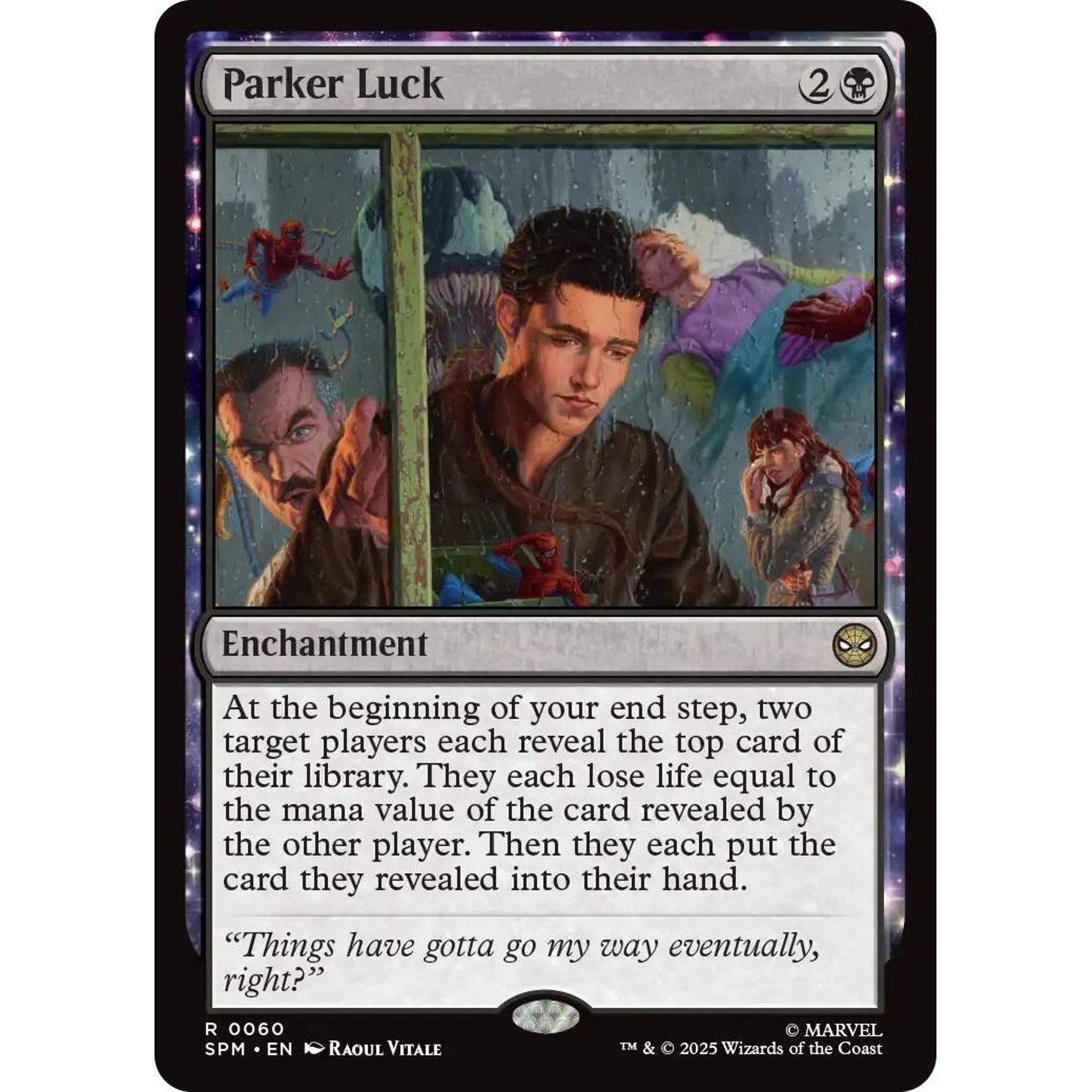 Image for Parker Luck (60) (SPM) - Magic: The Gathering