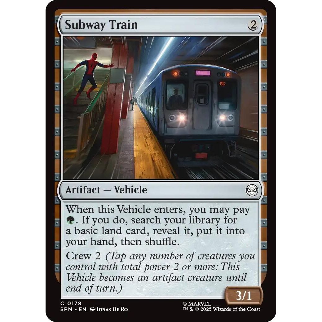 Image for Subway Train (178) (SPM) - Magic: The Gathering