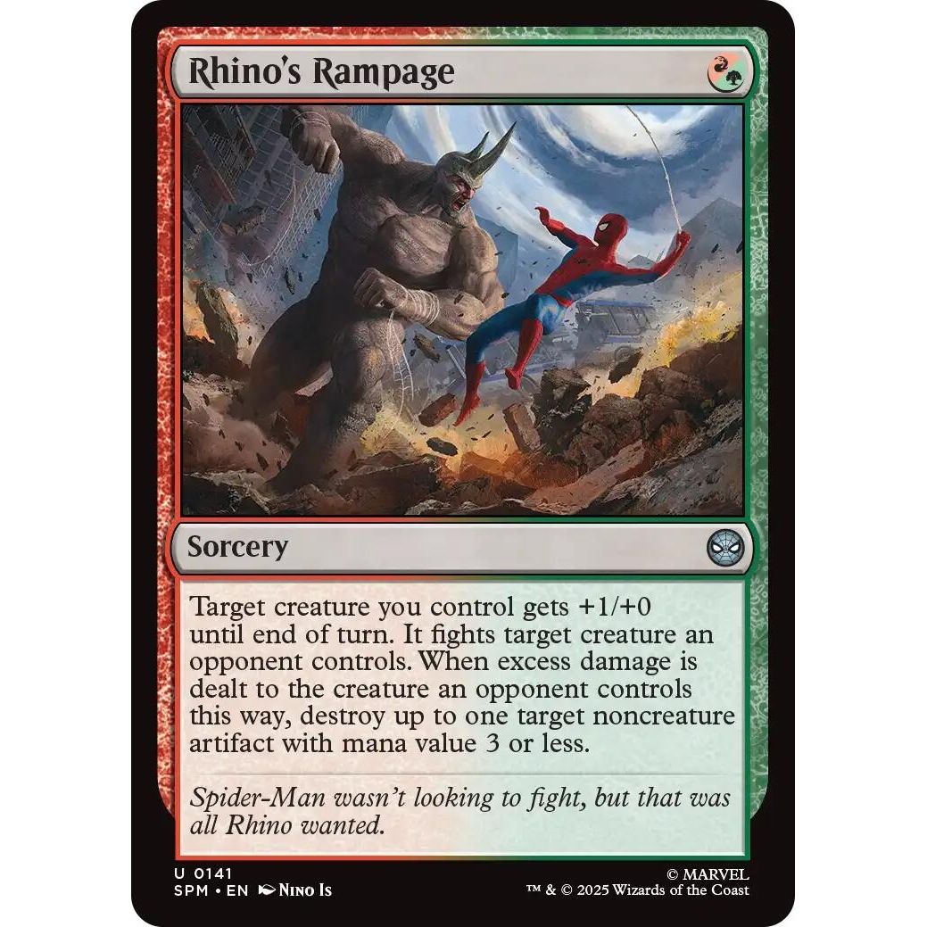 Image for Rhino's Rampage (141) (SPM) - Magic: The Gathering