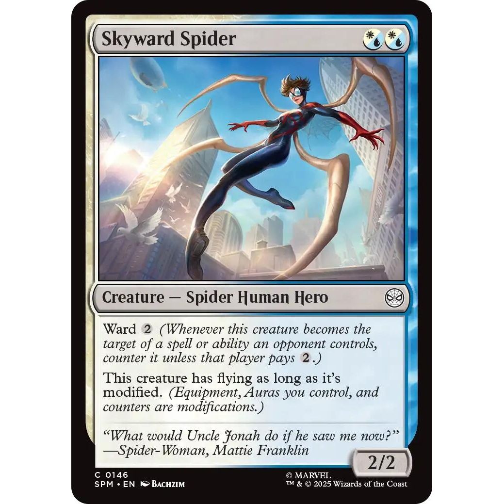Image for Skyward Spider (146) (SPM) - Magic: The Gathering