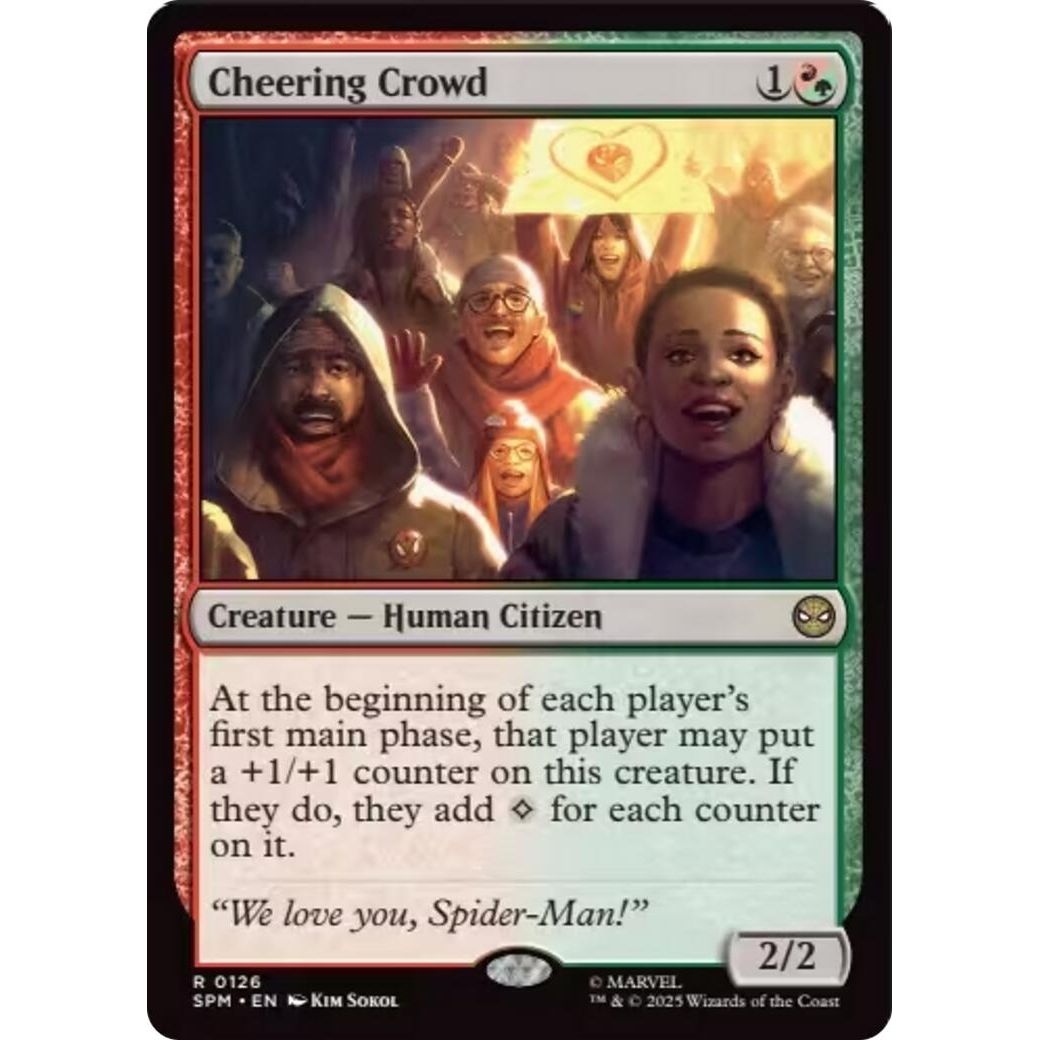 Image for Cheering Crowd (126) (SPM) - Magic: The Gathering