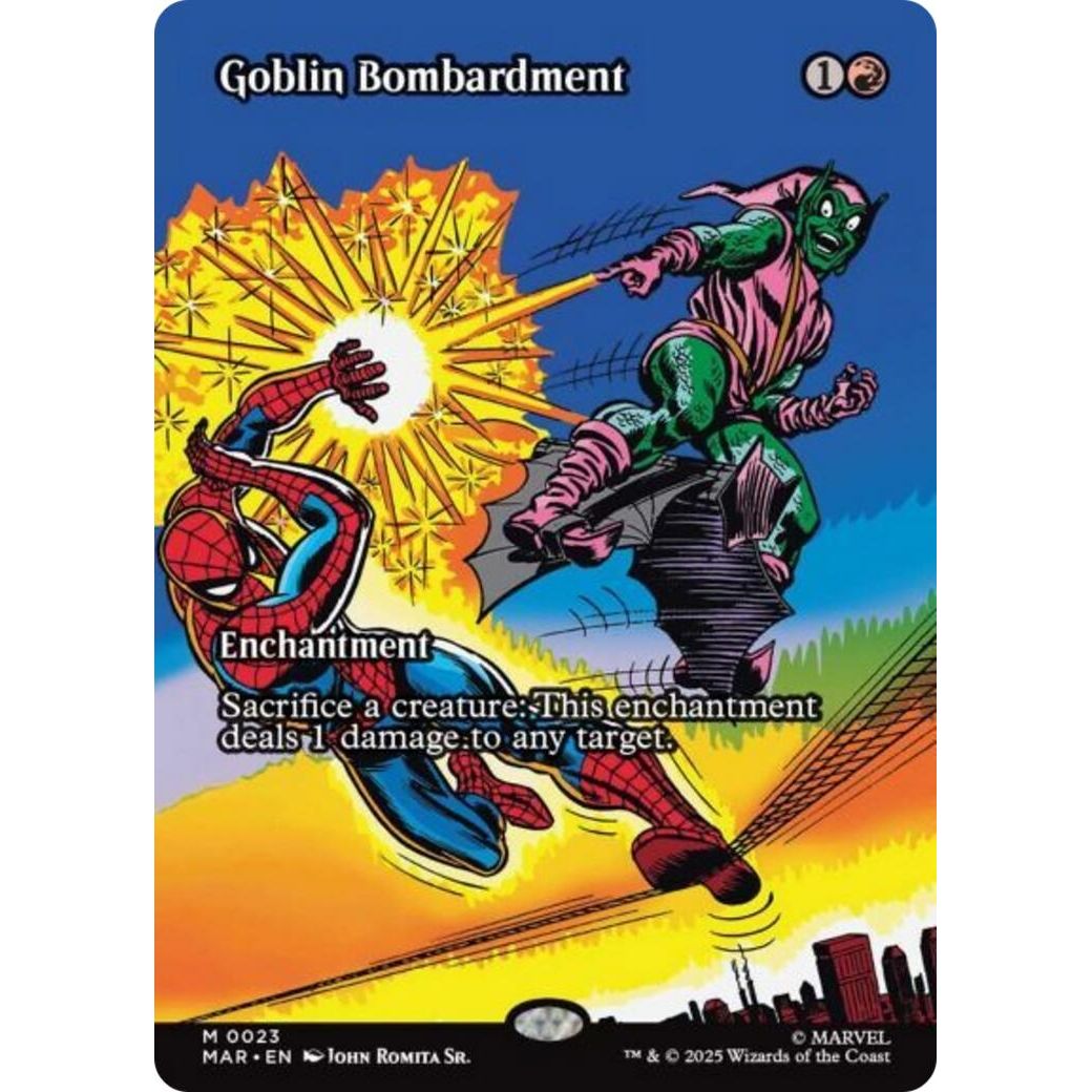 Image for Goblin Bombardment (Borderless) (23) (MAR) - Magic: The Gathering