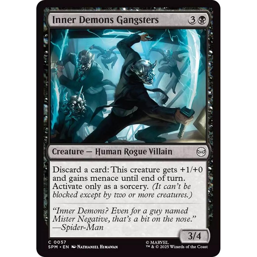 Image for Inner Demons Gangsters (57) (SPM) - Magic: The Gathering