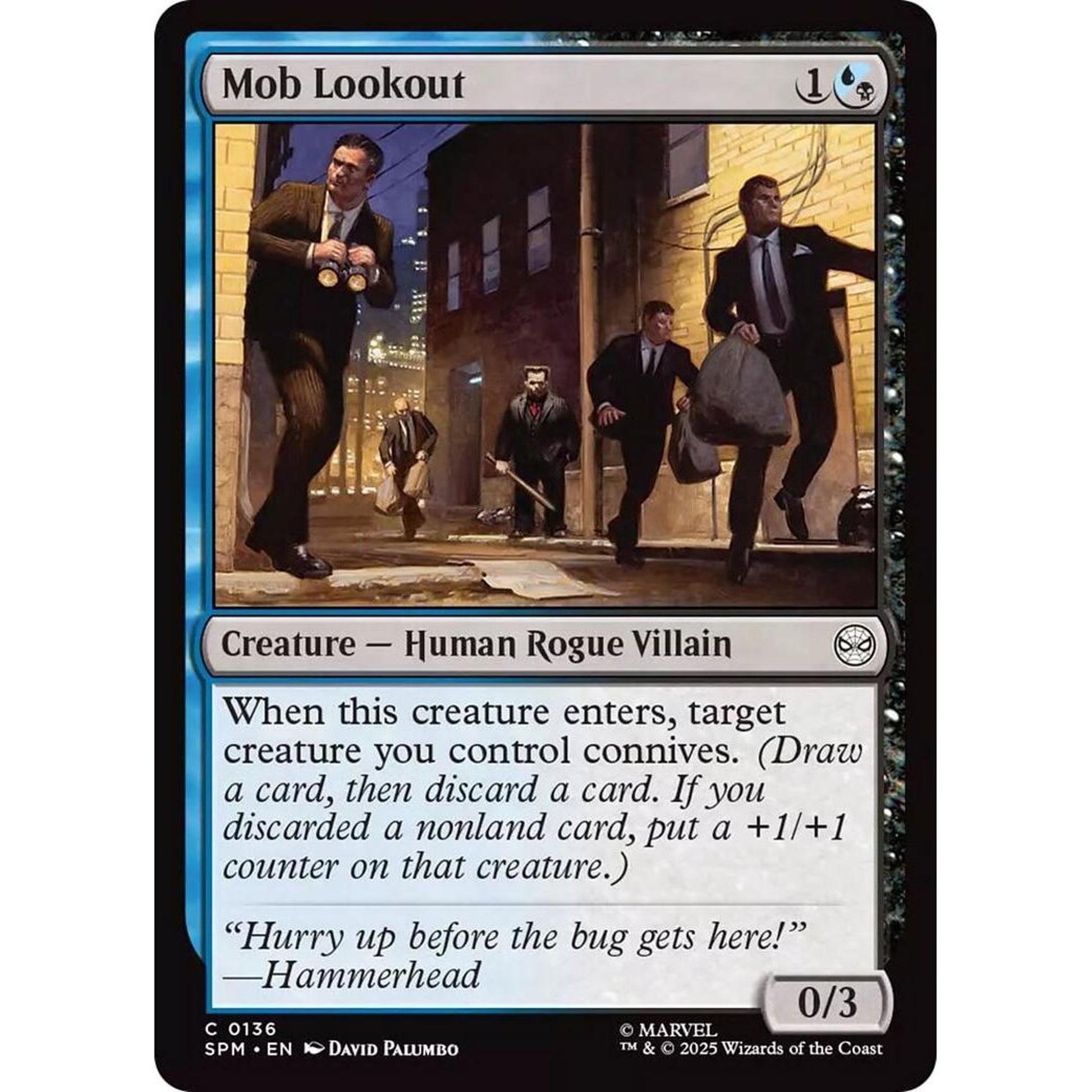 Image for Mob Lookout (136) (SPM) - Magic: The Gathering
