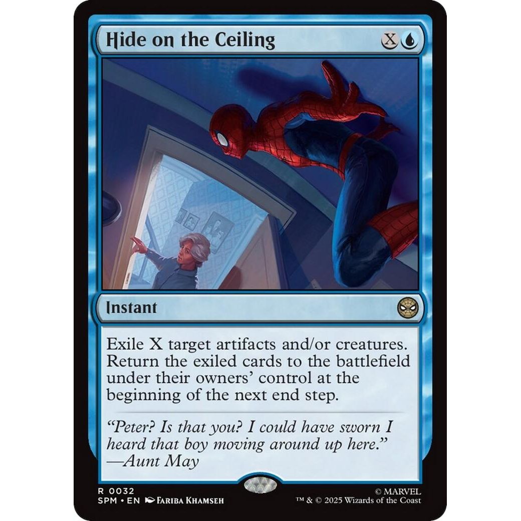 Image for Hide on the Ceiling (32) (SPM) - Magic: The Gathering